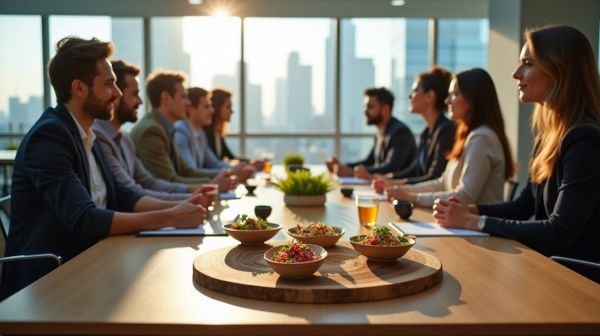 7 avantages des plateaux repas durables pour les entreprises