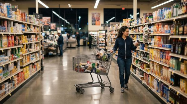 Faire ses courses nocturnes pour obtenir des réductions