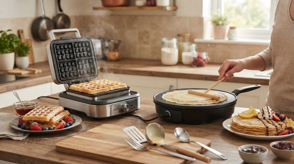 Gaufrier vs crêpière : quel appareil choisir ?