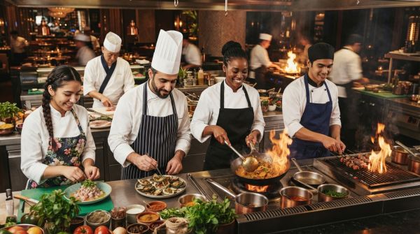 Interviews avec des chefs de restaurants exotiques